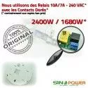 Détecteur Hyperfréquence Lampes LED Capteur de Relais Automatique 360° Ampoules Mouvement HF Radar Éclairage Micro-Ondes Luminaire