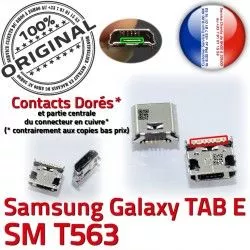 T563 SM-T563 9 inch souder Pins Connecteur SM Chargeur Dock à Galaxy Micro TAB Prise ORIGINAL Dorés Samsung USB de E Connector charge