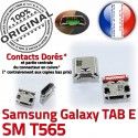 Samsung Galaxy TAB E SM-T565 USB Connector T565 Chargeur inch Dock Connecteur souder Dorés SM charge 9 ORIGINAL Pins Micro de Prise à