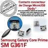 Samsung Prime SM-G361F USB Charg charge à SM Chargeur ORIGINAL Dorés Prise Connecteur Pins souder Qualité Connector G361F de Core Galaxy Micro