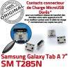 Galaxy Tab-A SM-T285N Prise USB ORIGINAL MicroUSB de Samsung charge souder Qualité Dorés Chargeur Pins Dock SLOT Connector Fiche à TAB-A