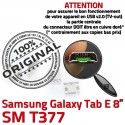 Samsung Galaxy Tab E T377 USB Dock Connecteur Connector inch à SM Chargeur Prise Dorés 8 souder Micro Pins ORIGINAL charge de TAB