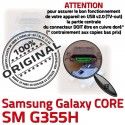 Samsung Core SM G355H Micro USB ORIGINAL Pins Qualité de Fiche SM-G355H PORT Connector à Galaxy charge souder Prise Dock 2 Dorés Chargeur