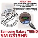 TREND DUOS SM-G313HN USB Charge Micro Samsung Dorés SM Qualité Galaxy G313HN Connector de souder à Prise ORIGINAL Connecteur Pins Chargeur charge