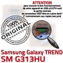 TREND S DUOS SM G313HU Micro USB ORIGINAL Samsung Pins Galaxy Dorés SM-G313HU Fiche de Dock Chargeur MicroUSB Connector à souder Qualité charge Prise