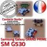 GRAND PRIME SM-G530 USB Charge de Chargeur SM souder à Connecteur Prise ORIGINAL Micro charge Samsung Connector Doré Qualité Galaxy G530