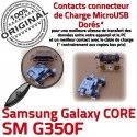 Samsung Core SM G350F Micro USB Plus Pins de Dorés Prise Connector Fiche Qualité SM-G350F à Dock MicroUSB ORIGINAL Galaxy souder charge Chargeur