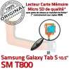 Samsung Galaxy SM-T800 TAB-S Ch Nappe Qualité SM Réparation USB T800 OFFICIELLE ORIGINAL TAB Contacts de Connecteur Micro Charge Dorés Chargeur S