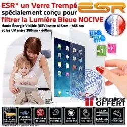 Filtre Protecteur Lumière Bleue ESR Trempé UV Incassable Verre Protection AIR Vitre Chocs Apple Anti-Rayures Film A1954 iPad Ecran