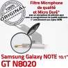 GT-N8020 Micro USB NOTE Charge Dorés N8020 GT Réparation Qualité Connecteur de Samsung ORIGINAL Nappe Contacts Chargeur OFFICIELLE MicroUSB Galaxy