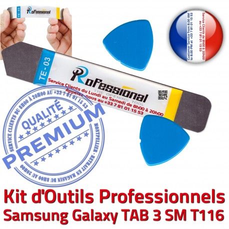 T116 iLAME Samsung Galaxy Ecran Qualité Remplacement KIT Compatible Professionnelle Tactile iSesamo Vitre TAB SM 3 Démontage Réparation Outils