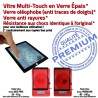 iPad 2019 A2197 Noir HOME Adhésif Caméra Monté Tablette Verre Vitre Ecran IC Qualité Fixation Tactile Nappe Réparation Oléophobe