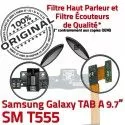 SM-T555 TAB A Jack Ecouteurs Samsung MicroUSB SM Galaxy Bouton ORIGINAL Charge T555 Casque Connecteur Chargeur Nappe HOME Réparation