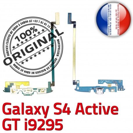 Samsung Galaxy S4 GT i9295 C MicroUSB Chargeur OFFICIELLE Charge Connecteur Qualité ORIGINAL Antenne Nappe Prise Active Microphone