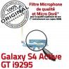 Samsung Galaxy S4 GT i9295 C Antenne Prise Charge Microphone Nappe OFFICIELLE MicroUSB Qualité Active ORIGINAL Chargeur Connecteur
