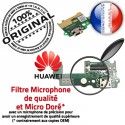 Huawei Y6 PRO 2016 JACK AUDIO Câble Micro USB ORIGINAL Audio Nappe Charge Qualité Antenne Chargeur PORT Téléphone Casque de Microphone