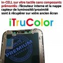 in-CELL LCD iPhone A1865 Multi-Touch Vitre Cristaux Apple Verre Tactile iTruColor Remplacement Liquides PREMIUM inCELL Écran Touch X
