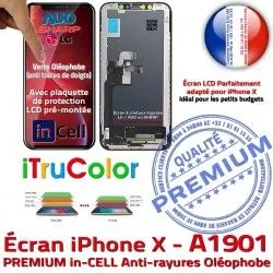 iPhone Écran inch Réparation Qualité True SmartPhone Retina inCELL Tactile Tone X Affichage Super A1901 PREMIUM 5,8 HD LCD Verre