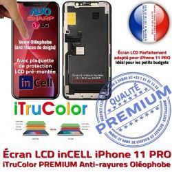 inCELL Liquides 5,8 Apple SmartPhone iPhone Super Écran Touch PREMIUM PRO Cristaux iTrueColor 11 in HD Réparation Retina LCD 3D
