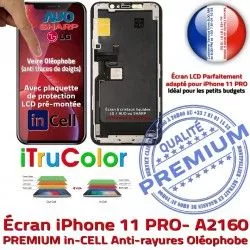 in-CELL LCD Verre Écran Oléophobe Touch SmartPhone HDR PREMIUM Multi-Touch Cristaux Apple iPhone 3D Remplacement Liquides inCELL A2160