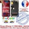 Ecran Verre LCD iPhone A2218 pouces 6,5 Vitre True Liquides Super inCELL Retina SmartPhone Affichage Cristaux Tone Tactile PREMIUM Apple