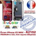 Apple in-CELL Ecran iPhone A2102 Touch XS PREMIUM inCELL Écran LCD Liquides iTruColor Remplacement MAX Verre Multi-Touch SmartPhone Cristaux