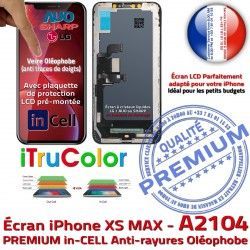 In-CELL True PREMIUM 6.5 Affichage pouces Écran in-CELL Apple Vitre iPhone Ecran Changer HDR Oléophobe LCD A2104 Super SmartPhone Retina Tone