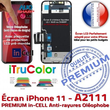 LCD Apple in-CELL iPhone A2111 Oléophobe Liquides Écran Remplacement inCELL SmartPhone HDR PREMIUM Verre Cristaux 3D Multi-Touch Touch