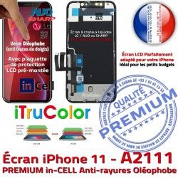 pouces iPhone Tone inCELL A2111 Super PREMIUM Liquides SmartPhone Retina Vitre Affichage Écran LCD 6,1 True 11 Apple Cristaux