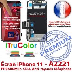 Liquides Ecran Multi-Touch SmartPhone inCELL LCD A2221 iPhone in-CELL Touch Apple Cristaux PREMIUM Remplacement Écran 11 iTruColor Verre