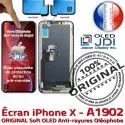 Verre soft OLED iPhone A1902 Changer True Vitre 5.8 Écran SmartPhone Oléophobe ORIGINAL LG Tone Retina pouces X Super Apple Affichage