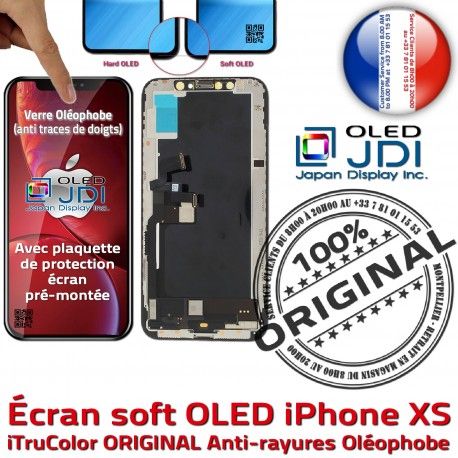 soft OLED Apple iPhone XS Écran Tactile Affichage Multi-Touch Verre HD Tone Retina True Réparation ORIGINAL SmartPhone