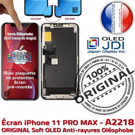 Vitre iPhone A2218 sur Chassis Super PRO 6,5 MAX Apple Affichage pouces Tactile ORIGINAL KIT soft SmartPhone Retina 11 Châssis OLED