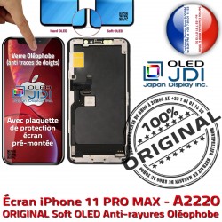 iPhone Écran 11 sur PRO Complet SmartPhone ORIGINAL MAX 5,8 Retina Châssis KIT in Verre Tactile Vitre Apple A2220 OLED soft