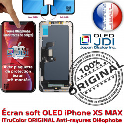 Écran Apple ORIGINAL Multi-Touch iPhone Oléophobe XS Verre OLED Remplacement HDR Touch SmartPhone 3D MAX soft