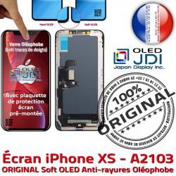 Touch XS Vitre in Retina A2103 MAX Oléophobe HDR OLED soft Super 6,5 Écran ORIGINAL iPhone Remplacement SmartPhone Apple