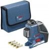GLL 3-80 P Bosch Professional 309) 063 A00 (1 601 1 + support 1RR) A01) (0 BM Laser 136 L-BOXX 600 015