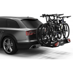 pour porte-vélos, plateforme vélos noir/aluminium 3 d-attelage sur porte-vélos 939000 boule XT3 Thule VeloSpace XT