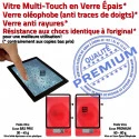 iPad 2022 A2696 Noir Oléophobe Nappe Qualité Professionnelle Monté Réparation Tablette Verre Écran Tactile Adhésif Dorée Vitre