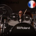 Roland V71 PD-14DSX et la Haut Scène électronique V-Drums série Instruments | pour 7 Module batterie gamme de DW Studio