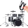 Kit Roland VAD507 V71 VAD-507 Look Avancé Acoustique PACK électronique FULL au Module Digital Pro avec Batterie V-Drums | série - 7