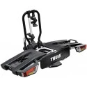 EasyFold porte-vélos pour 2 vélo noir/aluminium 933100 attelage sur Thule Plateforme XT 2 vélos / 2 XT2 Porte-vélos boule