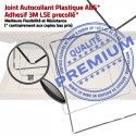 Joint Plastique iPad 2 A1397 B Blanc Apple ABS Réparation Tablette Cadre Autocollant Adhésif Contour Vitre Châssis Ecran Tactile