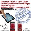 iPad Mini3 A1599 Noir PREMIUM Nappe Tactile Ecran Vitre Fixation Verre Oléophobe Tablette Réparation Adhésif Filtre Caméra Bouton