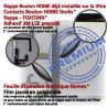 iPad AIR A1476 Blanc Nappe Tablette Verre Adhésif Réparation Tactile Qualité Vitre Ecran IC Oléophobe Fixation Caméra HOME Monté