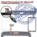 Samsung Galaxy SM-T211 Tab3 N LCD Assemblée en Ecran Prémonté Qualité Tactile Verre Adhésif TAB3 Vitre Supérieure 7 PREMIUM Noire