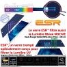 Protection Lumière UV iPad A1396 Incassable Verre Chocs Film Bleue Apple Trempé Ecran Filtre Vitre Protecteur Anti-Rayures ESR