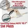 SM-P605 Micro USB NOTE Charge P605 Qualité Galaxy MicroUSB Connecteur Doré de Samsung Réparation Nappe Chargeur OFFICIELLE Pen Contact ORIGINAL SM