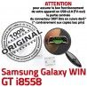 Samsung Galaxy Win GT-i8558 USB ORIGINAL Prise Fiche souder charge Connector Dock Chargeur Qualité SLOT Dorés Pins MicroUSB à de