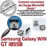 Samsung Galaxy Win i8558 USB Prise Connector ORIGINAL Qualité Dock Dorés Micro à Chargeur de souder Connecteur Pins charge GT